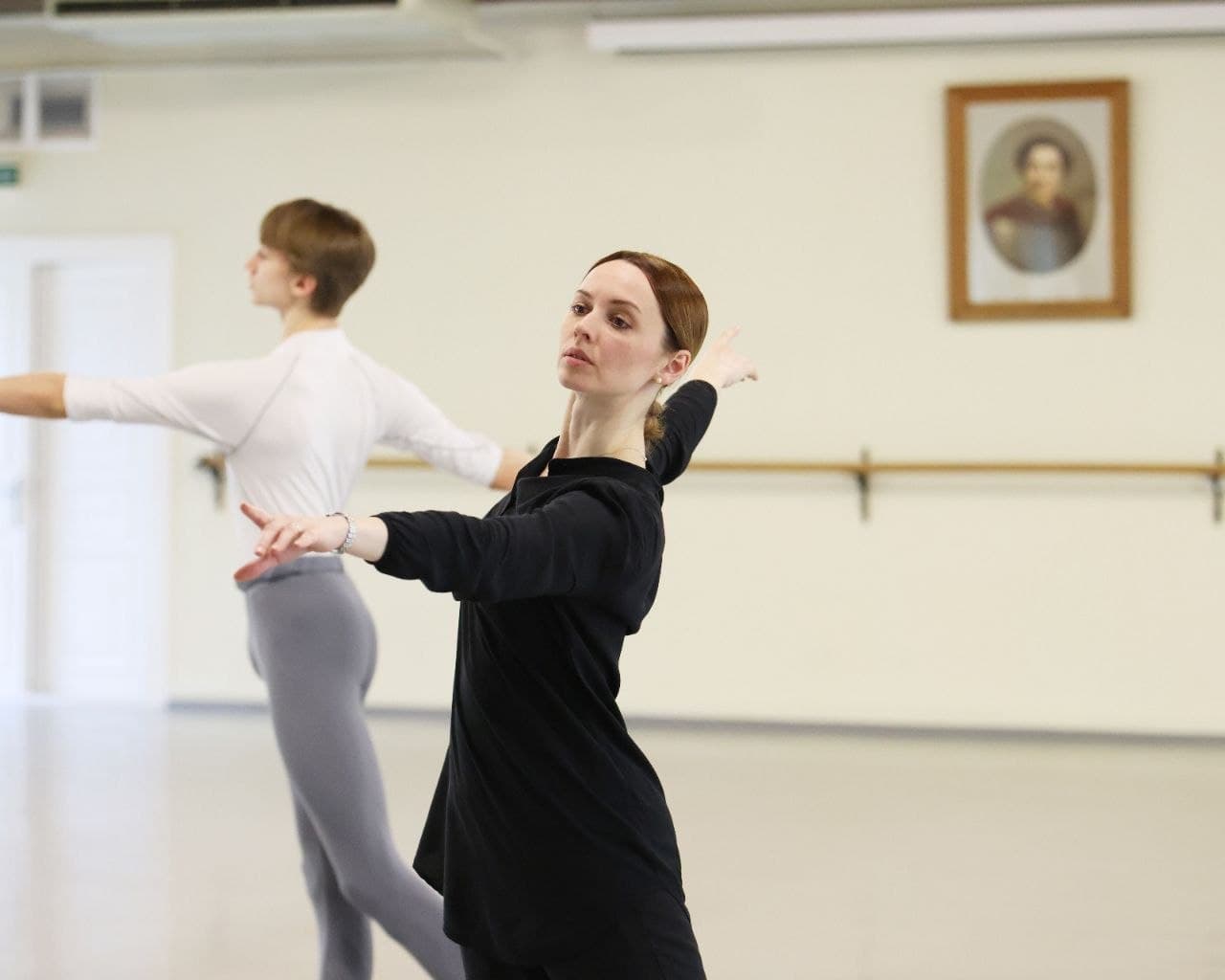 Yulia Smirnova en clase